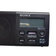 Used Sony Pocket DAB/DAB+Radio  -Black -XDR-P1DBP