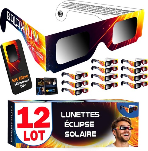 Lunettes eclipse solaire lot - solaire,