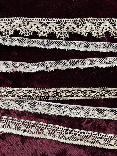 Dentelle ancienne aux fuseaux - ancienne,