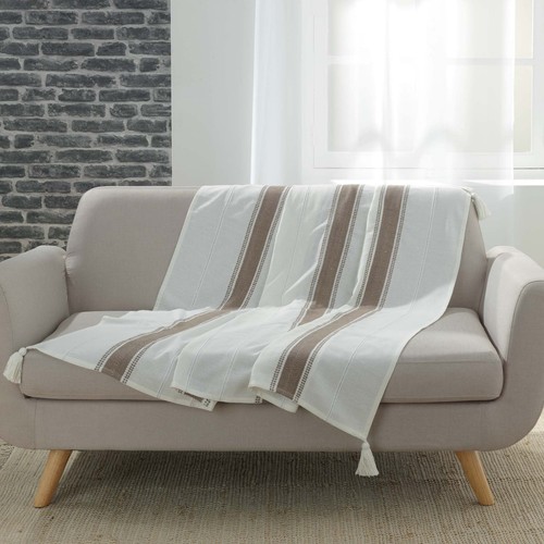 Couverture salon coton - couverture,