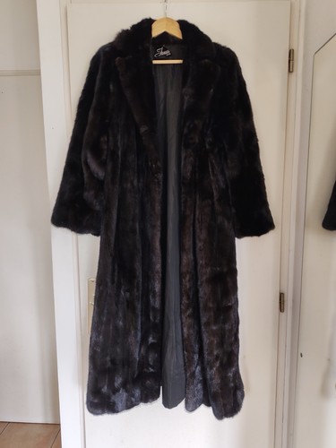 Manteau long vison - manteau, en