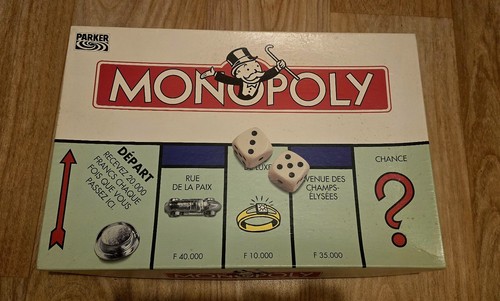 Monopoly francs jeu plateau - monopoly,