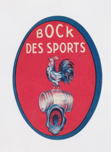Old alcohol label - , france