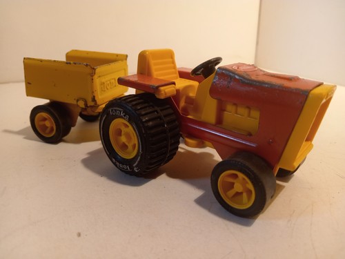 Tonka ford tractor with - us,