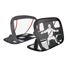 Cage de Foot Pliable "2 en 1" 120cm Noir