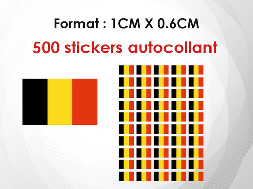 500 stickers mini petit