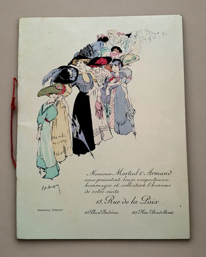 Martial armand livret - livret, mode