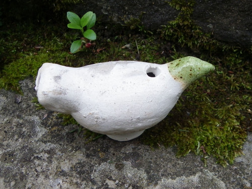 Ancien sifflet oiseau terre - sifflet, en