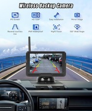 Caméra de recul sans Fil, Moniteur HD 5",Étanche IP69, AHD 720P, Vechtel A3507EU