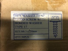 VIS AUTOFORANT BARDAGE TOLE  250MM POUR DANS LE BOIS EN TOITURE