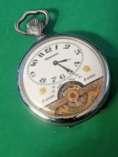 Vintage Hebdomas 8 Day Pocket Watch.  50mm Non Running