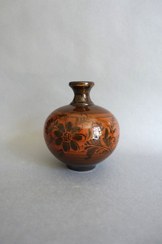 Vase boule col - vase, en