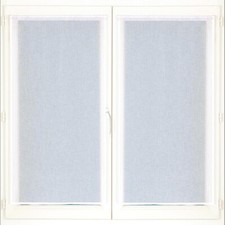 Ensemble de voilages blancs