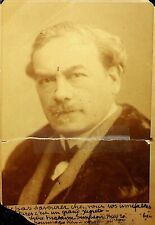 ✒ Cabinet photo with autograph dedication signed Victor Maurel baritone