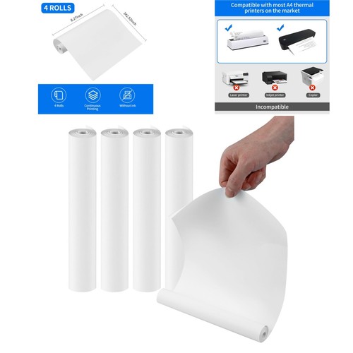 Papier thermique 210mm x - thermique,