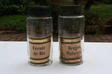 Lot 2 anciens Pots Bocaux à