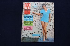1965 AUGUST 5 CINE TELE-REVUE MAGAZINE - CHARLTON HESTON BACK COVER - E 22062