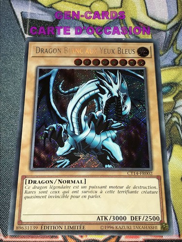 Carte dragon blanc - carte,