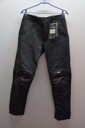 Pantalone pelle moto - in,