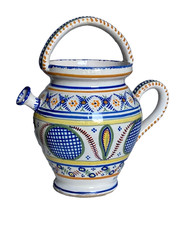 CRUCHE chevrette faience HENRIOT QUIMPER 1900