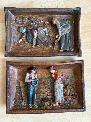 Lot bas reliefs muraux - de,