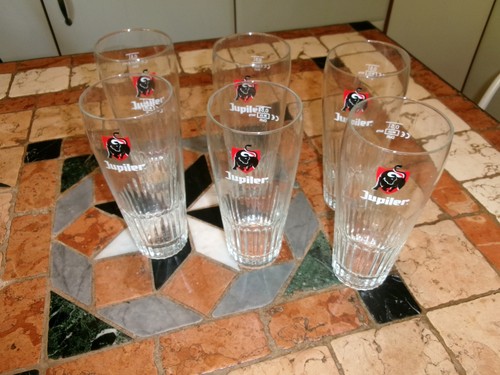 Lot verres biere jupiler - , à