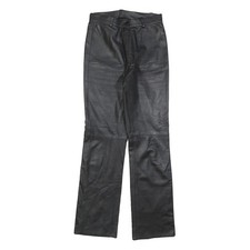 Pantalon Cuir Noir Femme Coupe