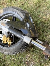 Yamaha Aerox Mbk Nitro Black Front Fender