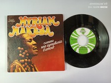 Vinyl 45 tours disque 45T Myriam Makeba comme une symphonie d'amour  vintage Sp