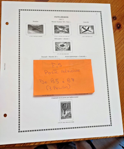 Feuille préimprimée - , fs