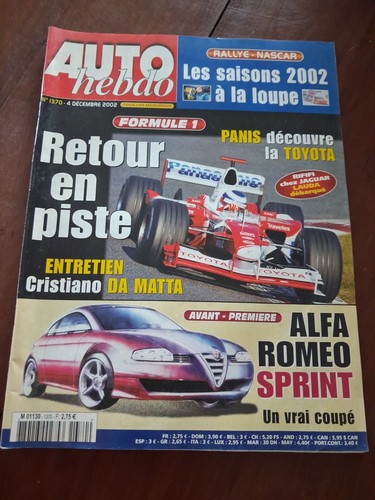 Auto hebdo 1370 2002 - 1370,