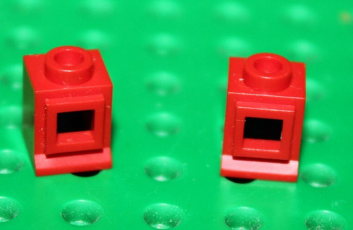 Lego castle red window 1x1x1 - lego,