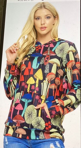 Yak yette mushroom hoodie - yette,