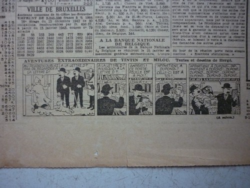 Tintin journal soir num - journal, le