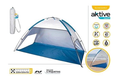Tente brise vent plage avec - brise-vent,