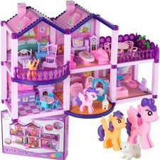 Maison de poupée MalPlay avec