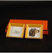 Lot de 2 mini plateaux Hermès