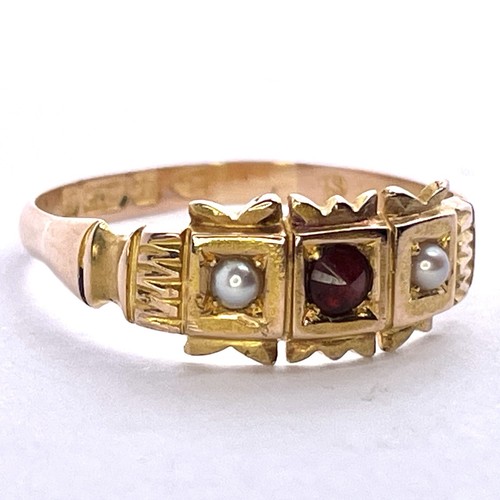 Bague époque victorienne 15ct - bague,