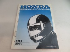 1988  HONDA MOTORCYCLE ZB50  SERVICE MANUAL
