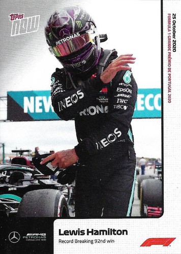 2020 topps now lewis - 2020,