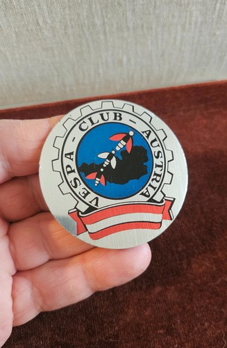 Vintage scooter badge vespa - scooter,