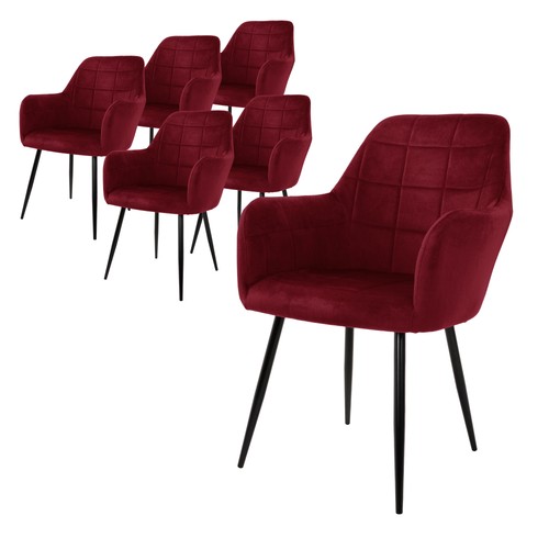 Chaises salle à manger - 6x, de