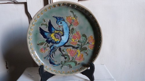 Assiette décorative vintage