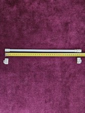 Tringle rideau extensible ajustable 40-70 cm fixation adhésive autocollant blanc