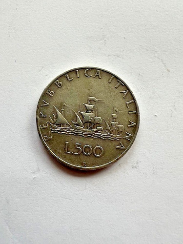 Italie 500 francs argent - en,