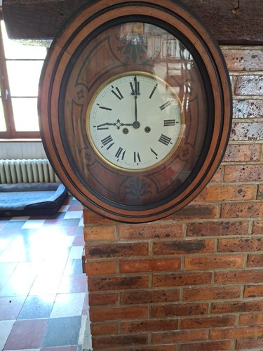 Horloge murale œil bœuf - murale,