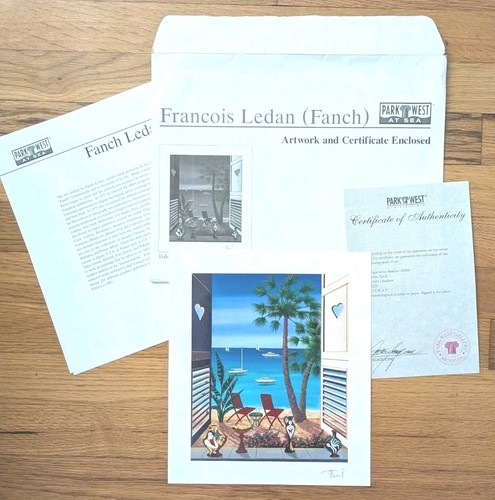 Ledan seriolithograph art - ledan,