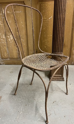 Chaise jardin ancien - chaise,