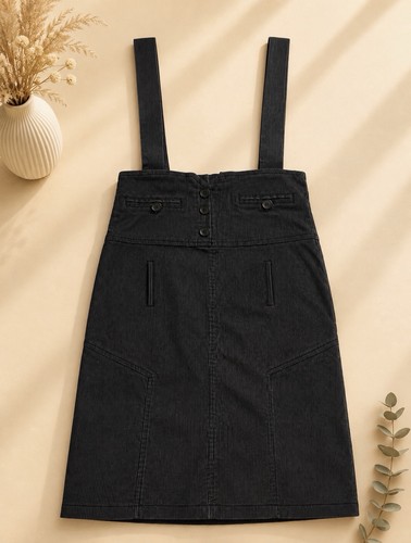 Jupe salopette mini femme