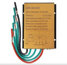 Pikasola Wind Turbine Charge Controller Mini Wind Turbine Generator 12V/24V